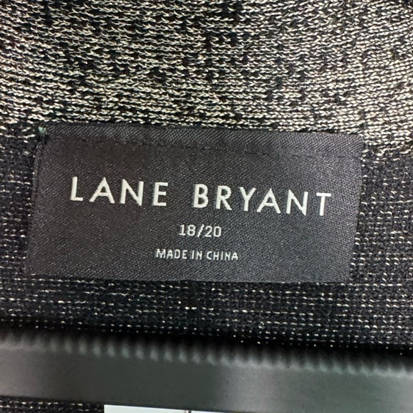 NWT Lane Bryant Classic Long Sleeve Tie Front Cardigan in Metallic Gold- Sz18/20 - Picture 6 of 8